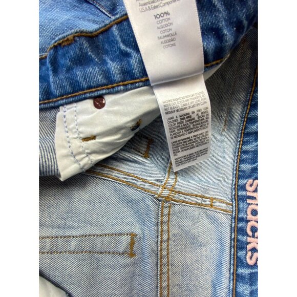 Mother Love Sz 34 Snacks Double Stack Ankle Delicious Memories Blue Jeans New - Picture 7 of 7